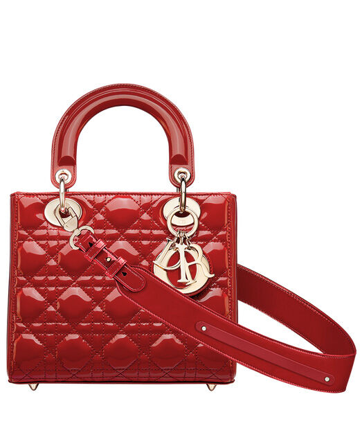 Christian Dior Lady Dior My Abcdior Bag Red